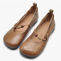 New Square Toe Retro Slip-On Women'S Shoes