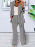 Elegant Lapel Beautiful Ladies Blazer and Pants