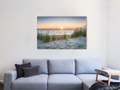 Beautiful Sunset At The Beach - Canvas Print