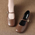 Fashionable And Beautiful Leather Women'S Soft-Soled Shoes