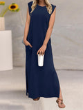 Casual Simple Sleeveless Women's Fashion Dress