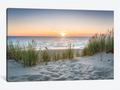 Beautiful Sunset At The Beach - Canvas Print