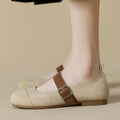 New Round Toe Beautiful Ladies Soft Sole Shoes