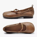 New Square Toe Retro Slip-On Women'S Shoes